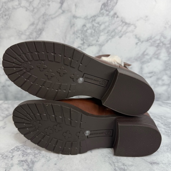 Giani Bernini Womens Faux Leather Boots Size 5.5 NEW #K551 - Picture 7 of 7